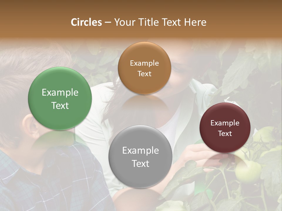 Agriculture Caucasian Portrait PowerPoint Template