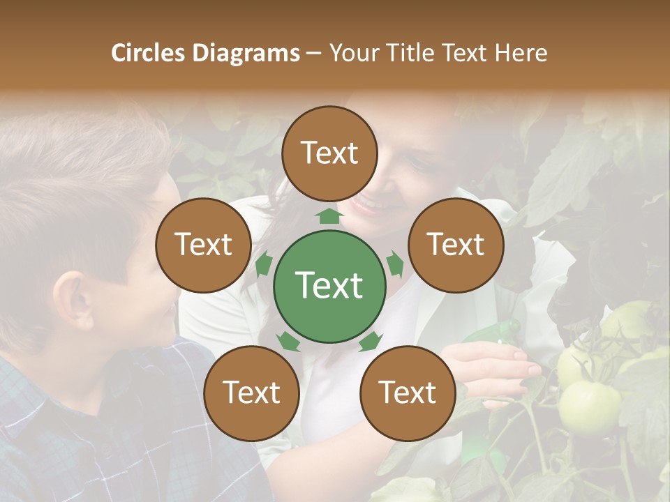 Agriculture Caucasian Portrait PowerPoint Template