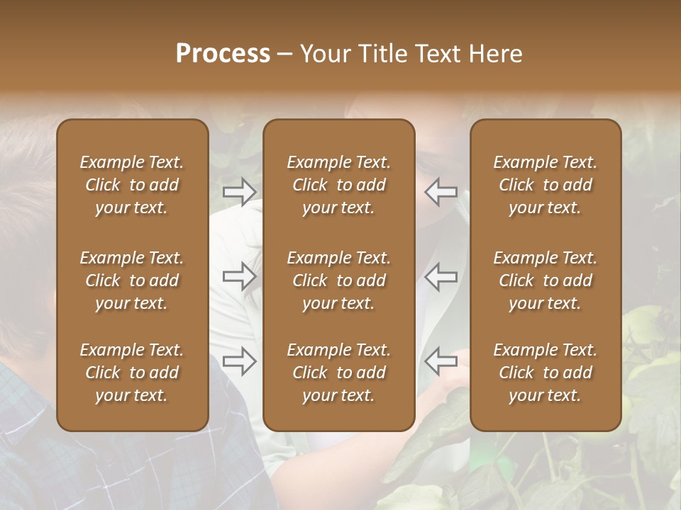 Agriculture Caucasian Portrait PowerPoint Template