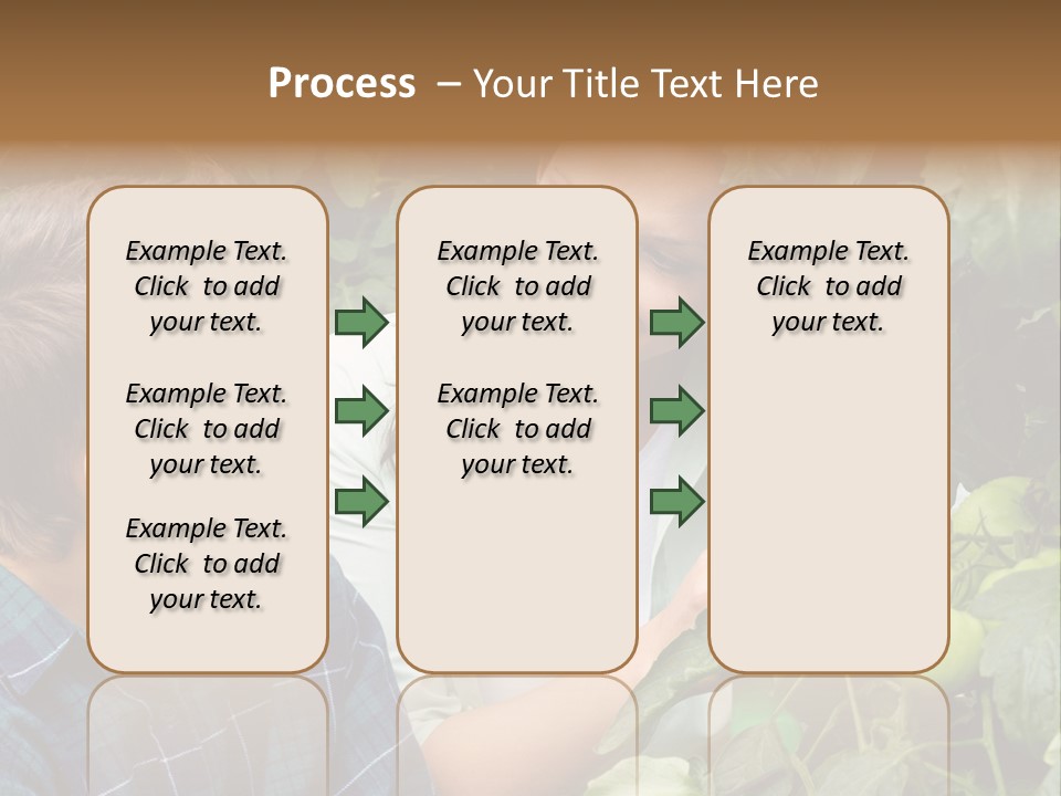 Agriculture Caucasian Portrait PowerPoint Template