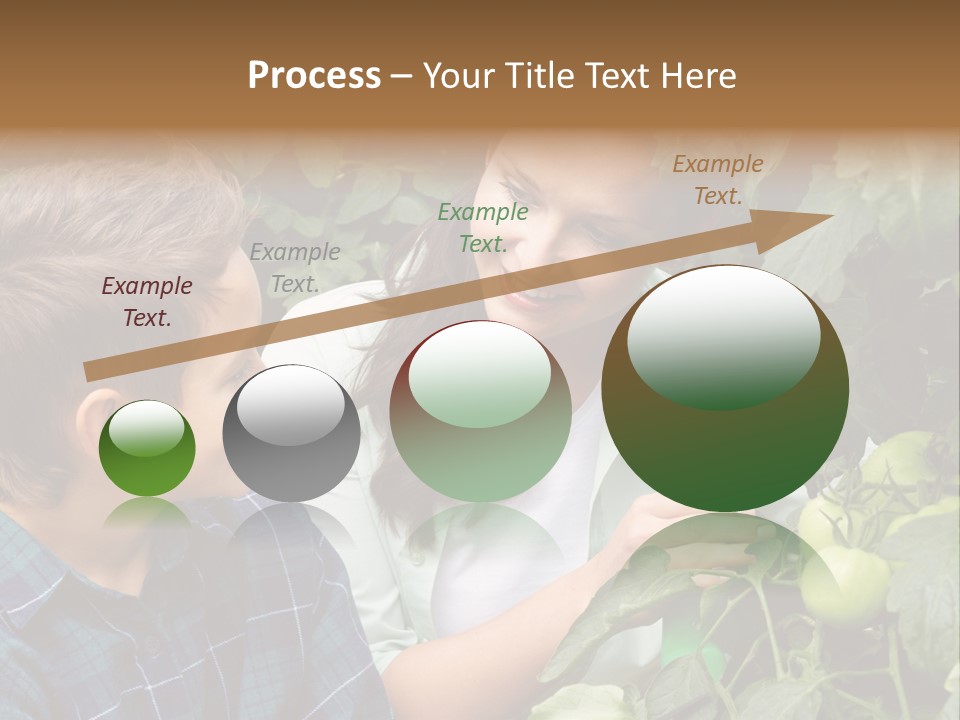 Agriculture Caucasian Portrait PowerPoint Template