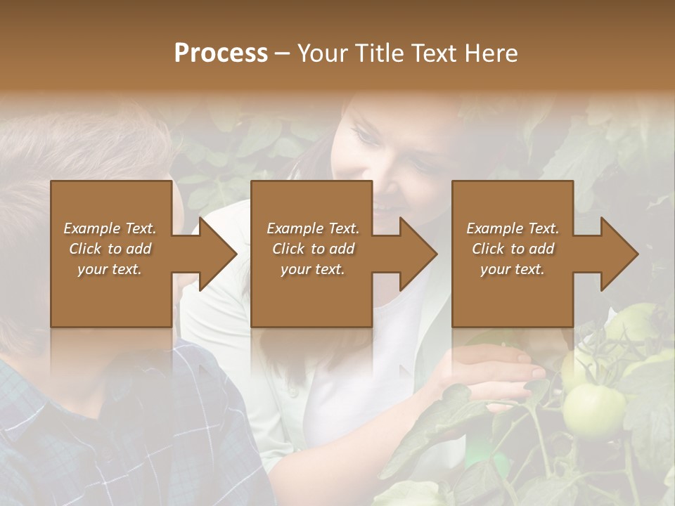 Agriculture Caucasian Portrait PowerPoint Template