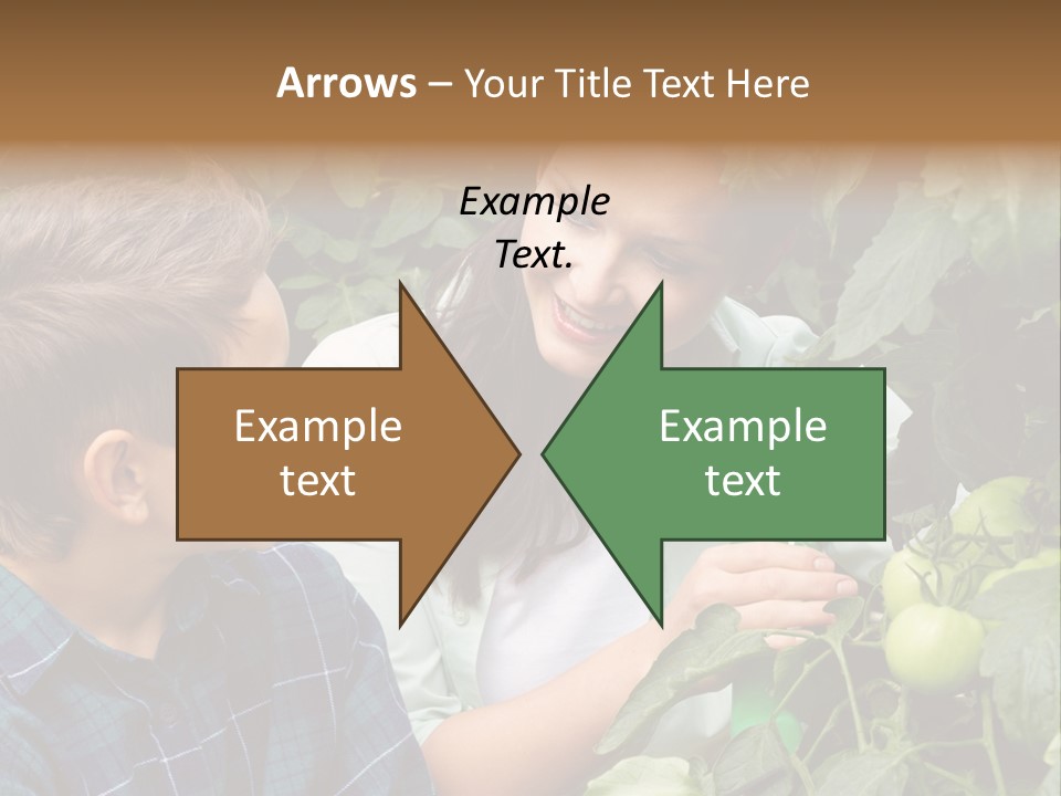 Agriculture Caucasian Portrait PowerPoint Template