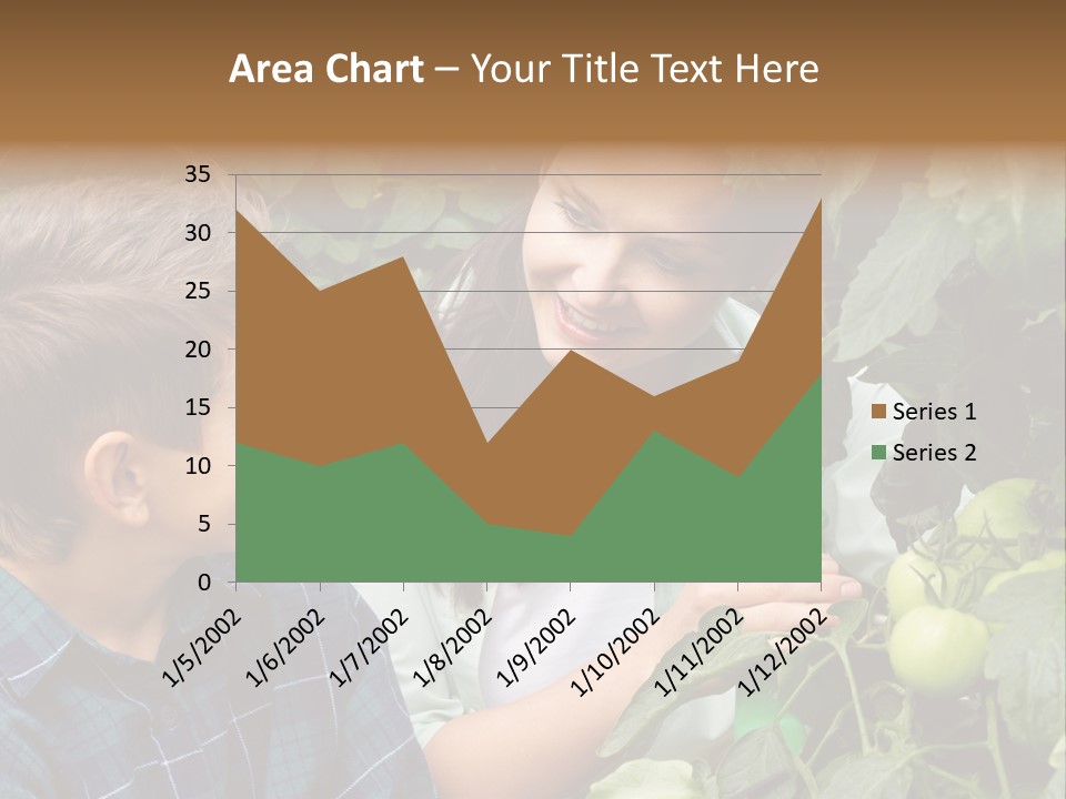 Agriculture Caucasian Portrait PowerPoint Template