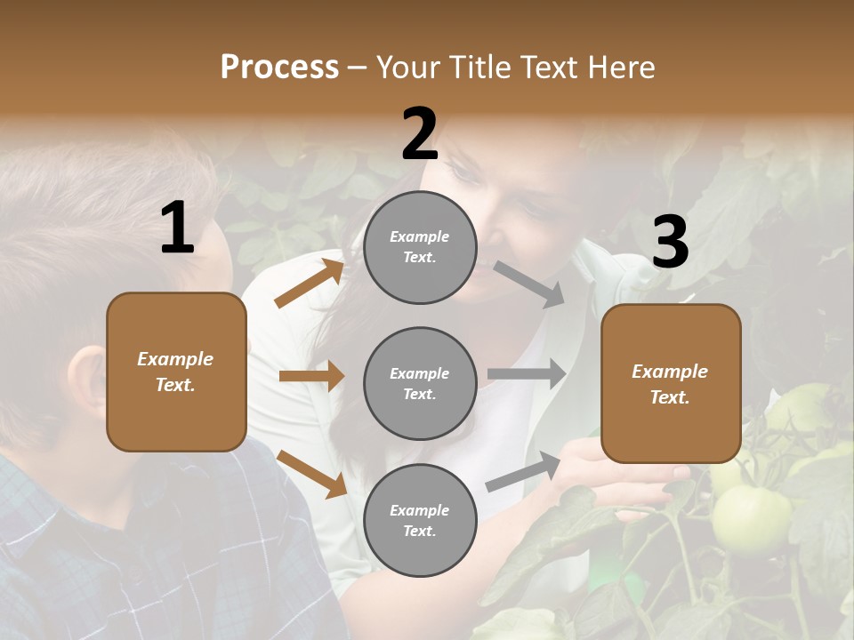 Agriculture Caucasian Portrait PowerPoint Template