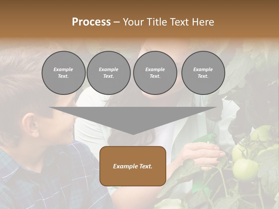 Agriculture Caucasian Portrait PowerPoint Template