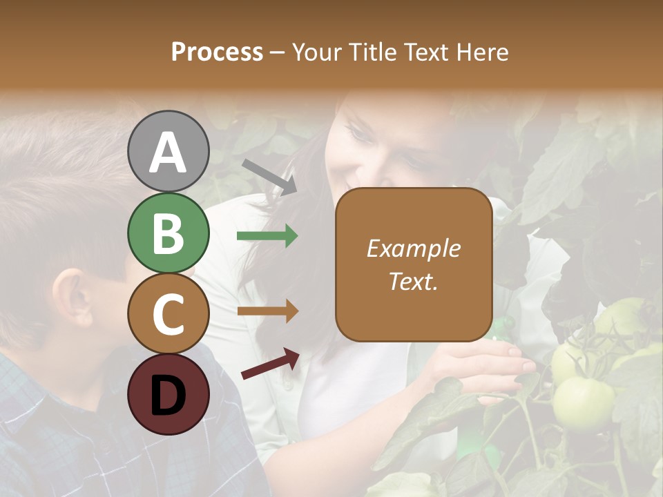 Agriculture Caucasian Portrait PowerPoint Template