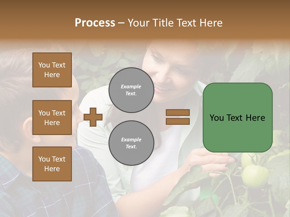 Agriculture Caucasian Portrait PowerPoint Template