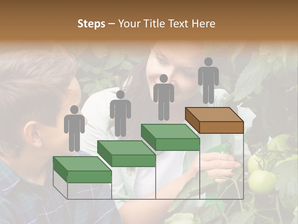 Agriculture Caucasian Portrait PowerPoint Template