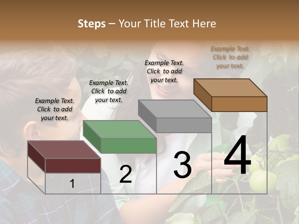 Agriculture Caucasian Portrait PowerPoint Template