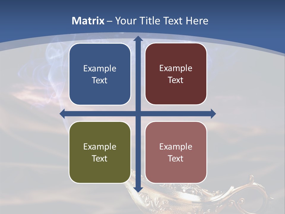 Aladdin's Lamp PowerPoint Template