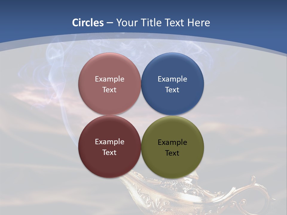 Aladdin's Lamp PowerPoint Template