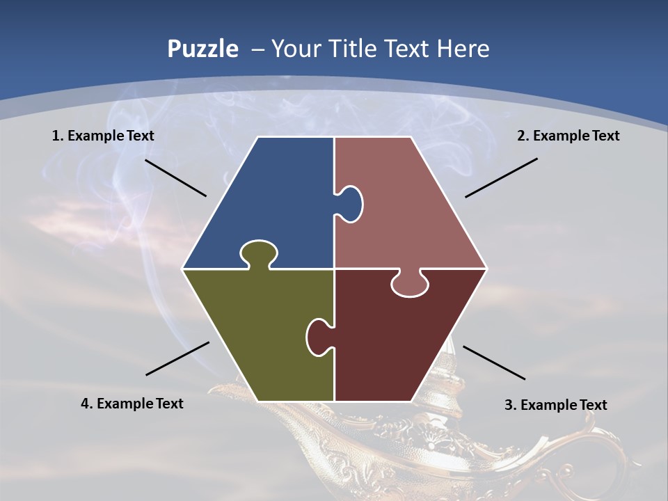 Aladdin's Lamp PowerPoint Template