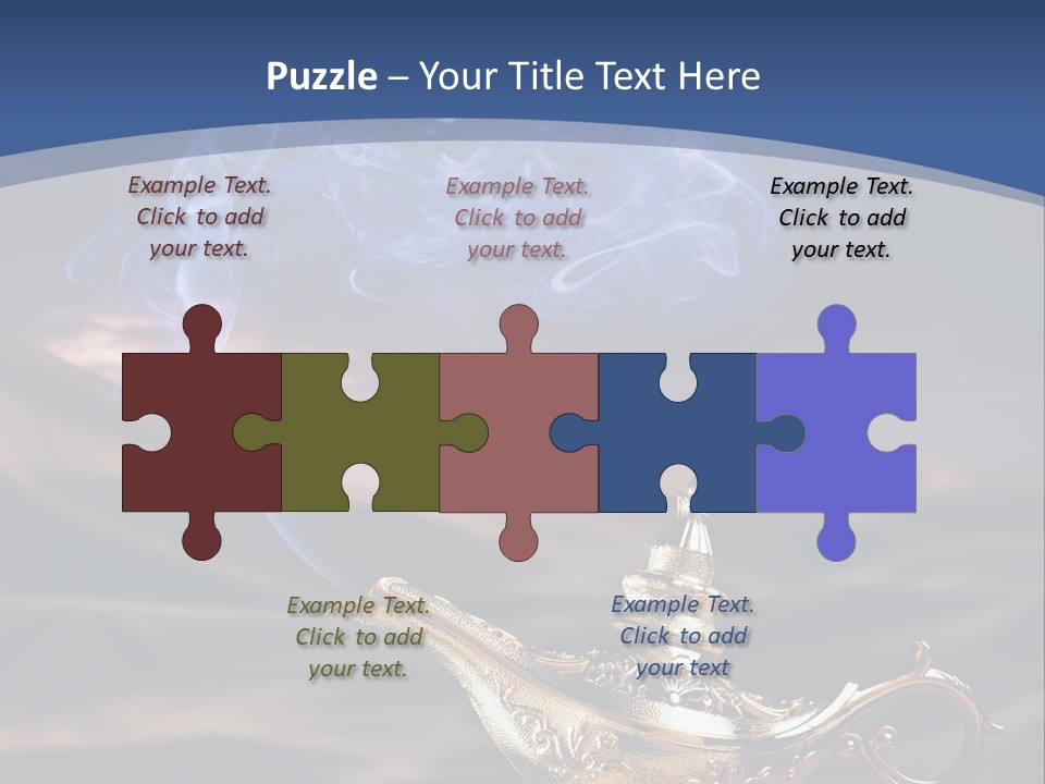 Aladdin's Lamp PowerPoint Template