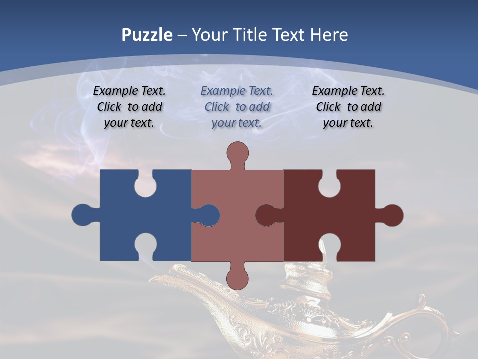 Aladdin's Lamp PowerPoint Template