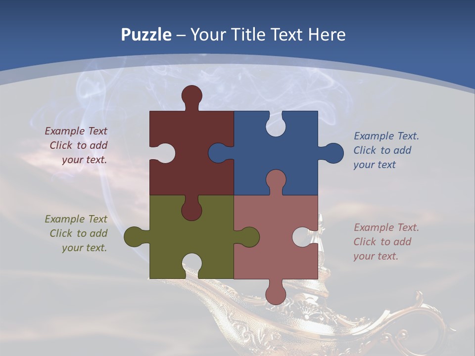 Aladdin's Lamp PowerPoint Template