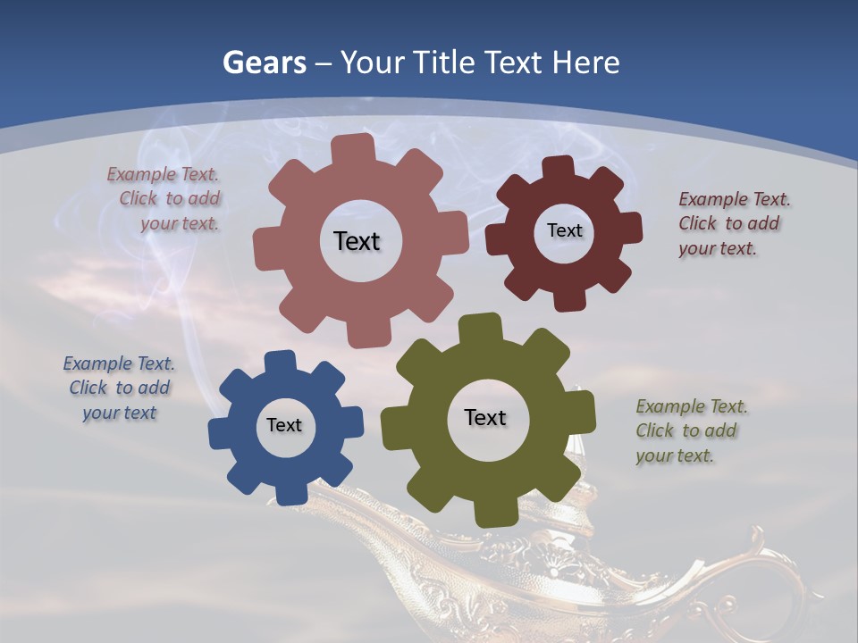 Aladdin's Lamp PowerPoint Template