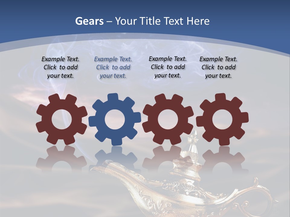 Aladdin's Lamp PowerPoint Template