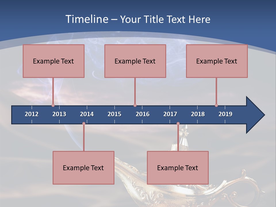Aladdin's Lamp PowerPoint Template