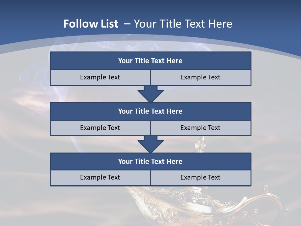Aladdin's Lamp PowerPoint Template
