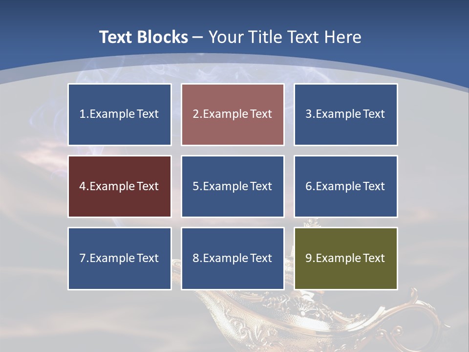 Aladdin's Lamp PowerPoint Template