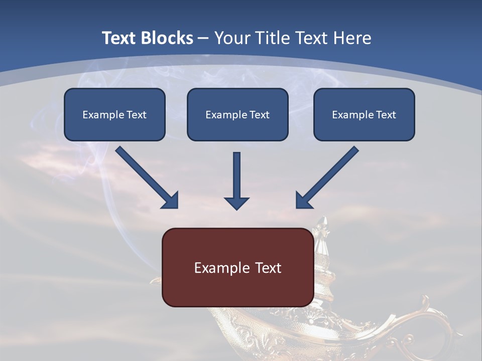 Aladdin's Lamp PowerPoint Template
