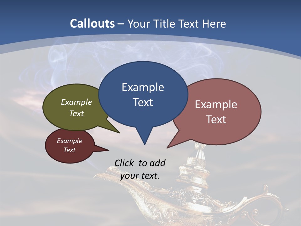 Aladdin's Lamp PowerPoint Template