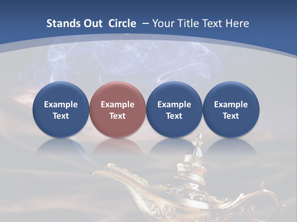 Aladdin's Lamp PowerPoint Template