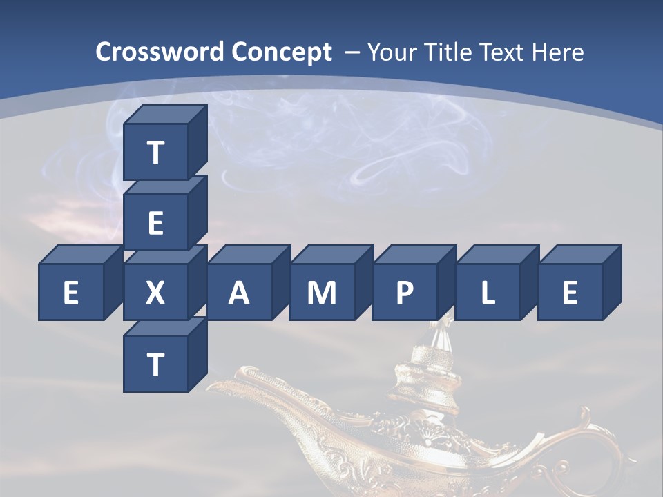 Aladdin's Lamp PowerPoint Template