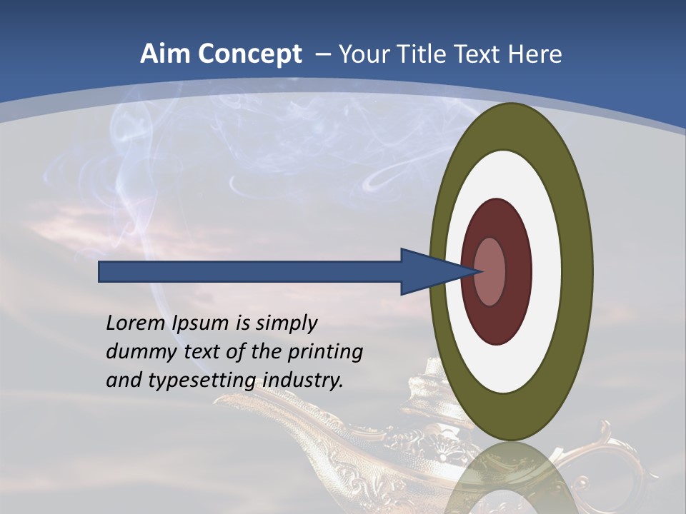 Aladdin's Lamp PowerPoint Template