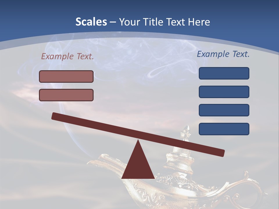 Aladdin's Lamp PowerPoint Template