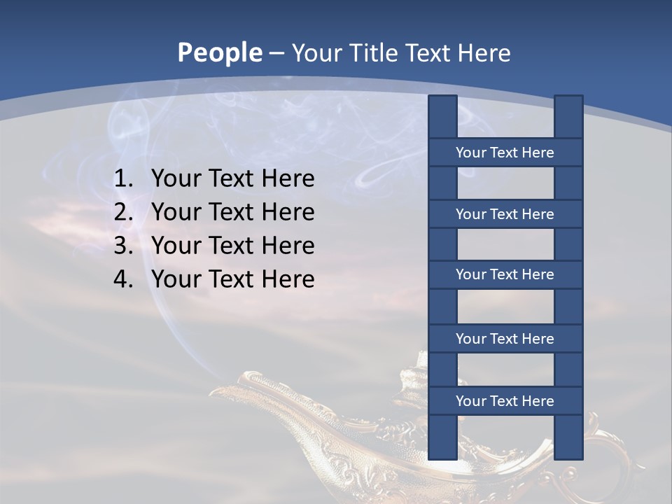 Aladdin's Lamp PowerPoint Template