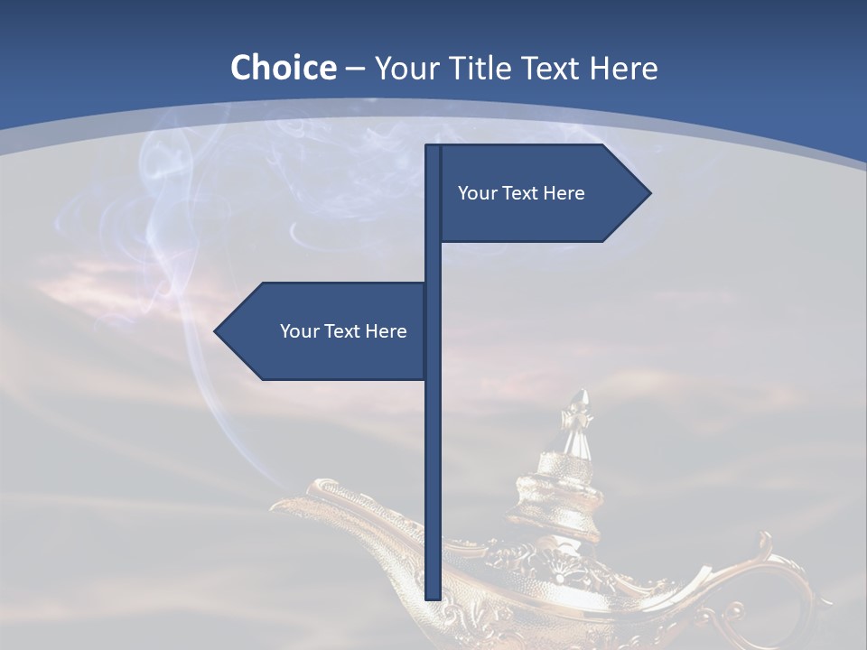 Aladdin's Lamp PowerPoint Template