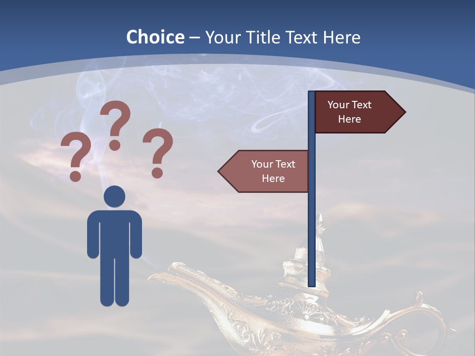 Aladdin's Lamp PowerPoint Template