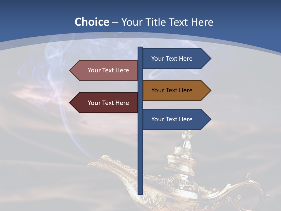 Aladdin's Lamp PowerPoint Template