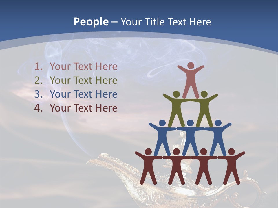 Aladdin's Lamp PowerPoint Template