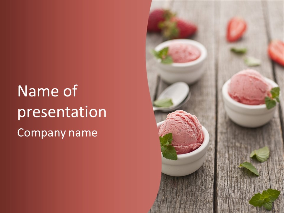 Sweet Cooking Cup PowerPoint Template