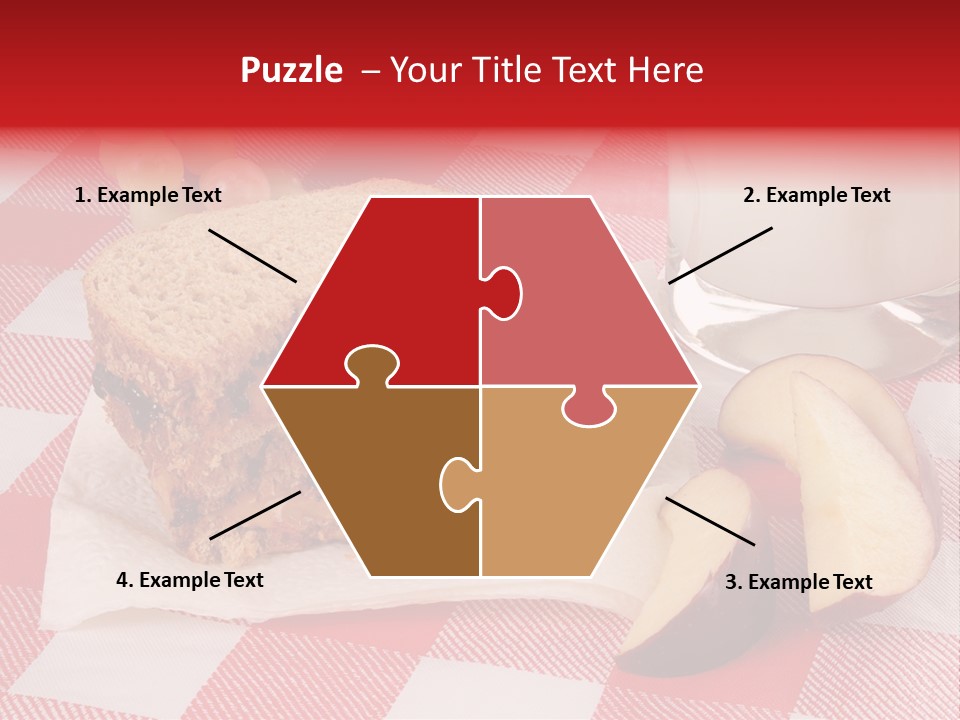 Bread Grapes Sliced PowerPoint Template