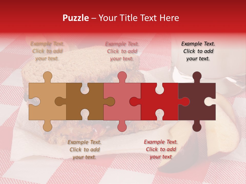 Bread Grapes Sliced PowerPoint Template