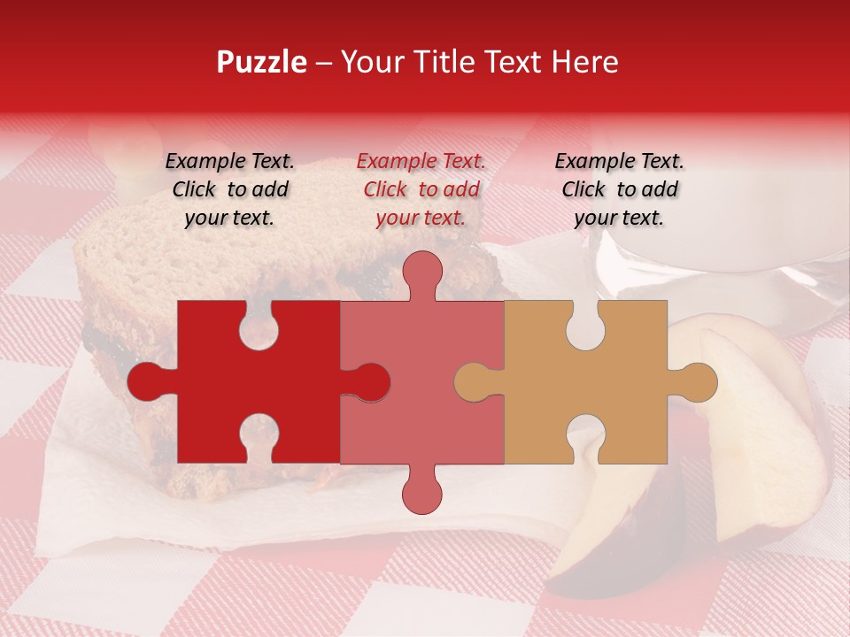 Bread Grapes Sliced PowerPoint Template