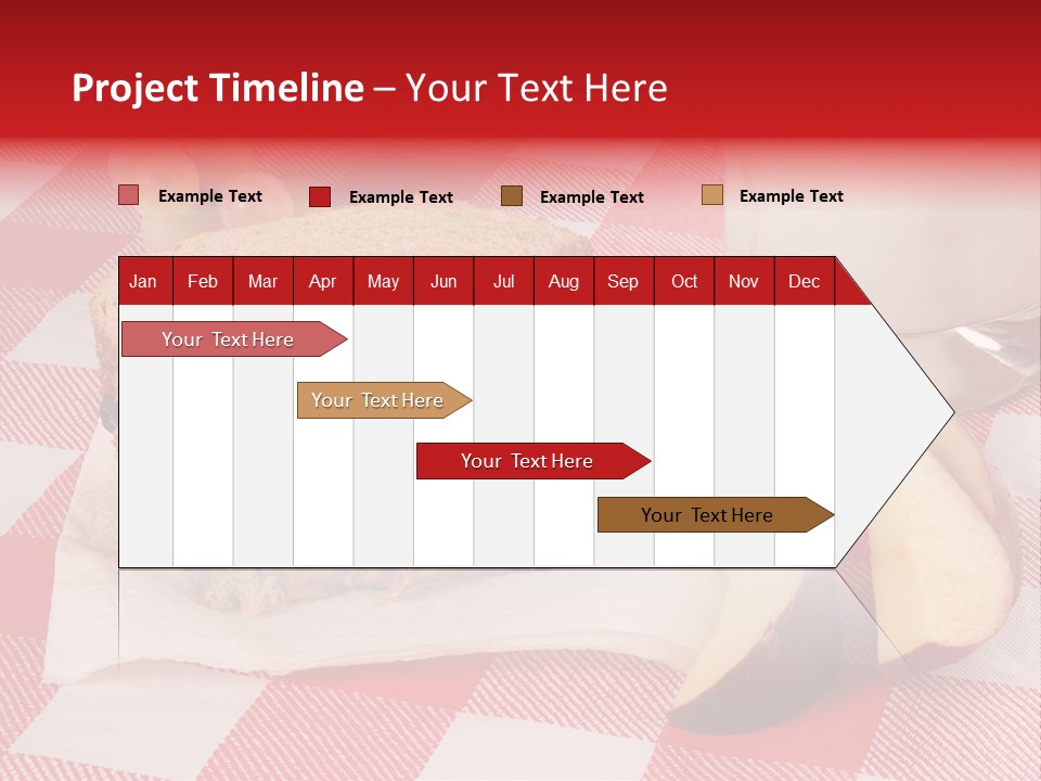 Bread Grapes Sliced PowerPoint Template