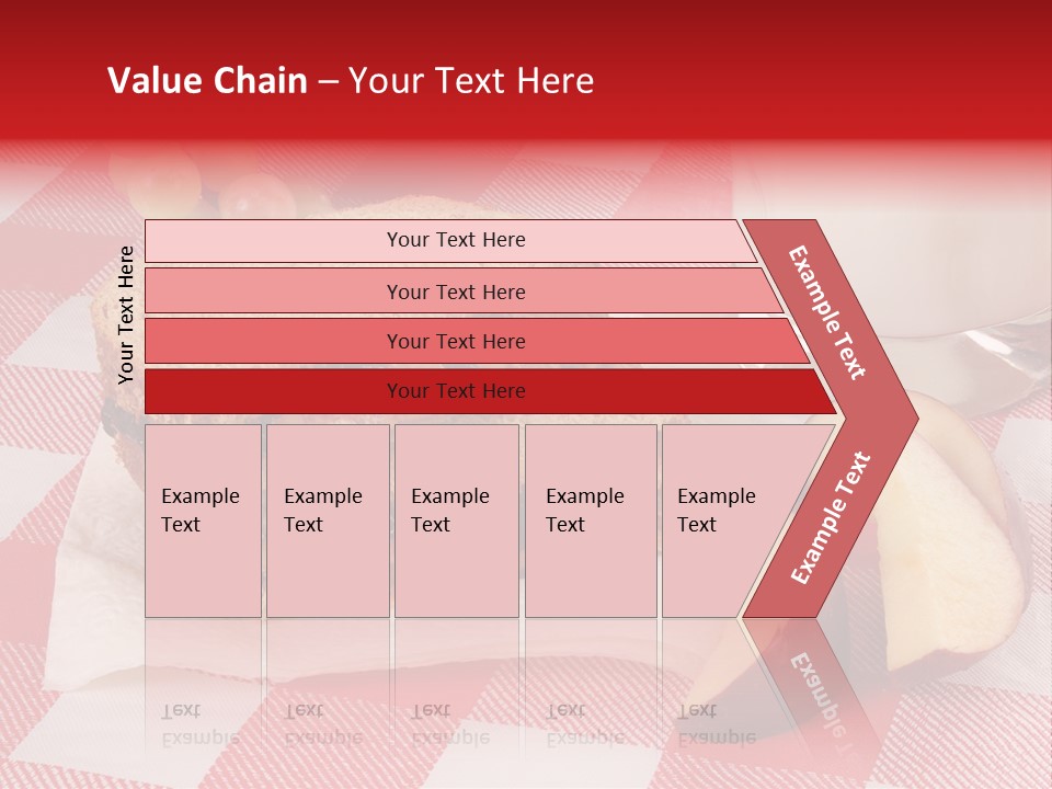 Bread Grapes Sliced PowerPoint Template