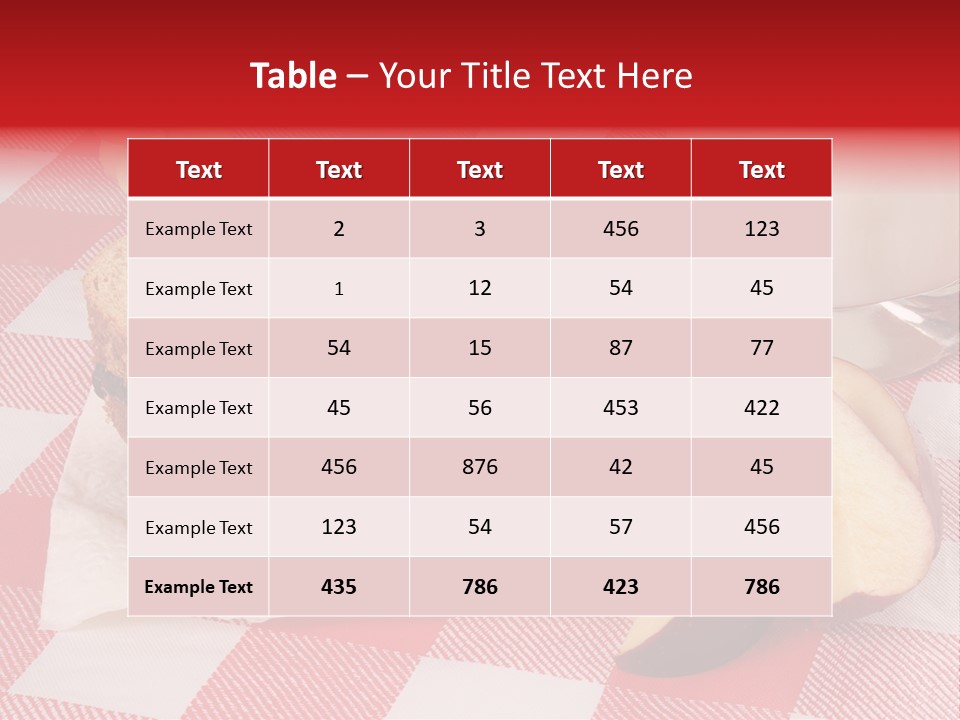 Bread Grapes Sliced PowerPoint Template