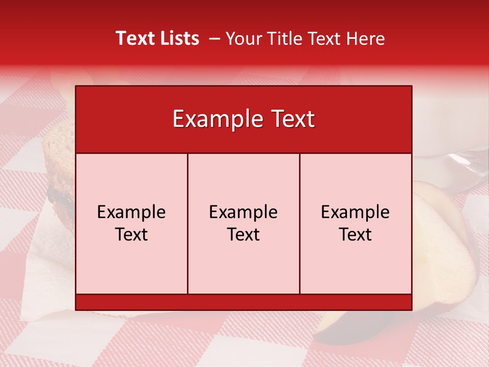 Bread Grapes Sliced PowerPoint Template