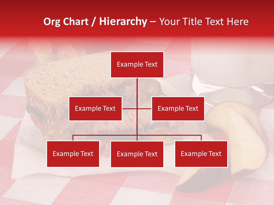 Bread Grapes Sliced PowerPoint Template