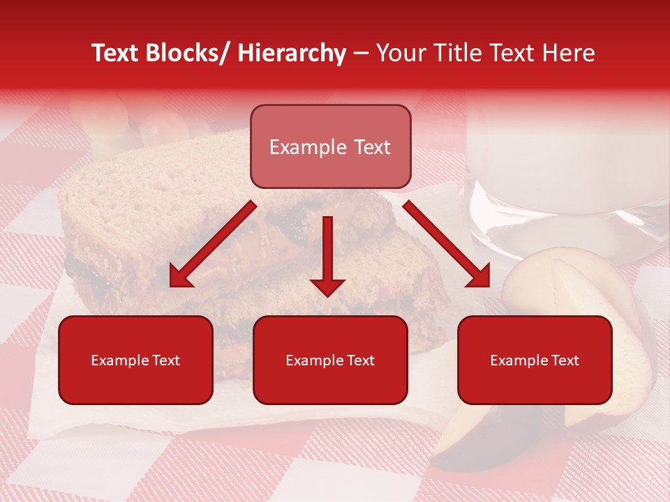 Bread Grapes Sliced PowerPoint Template