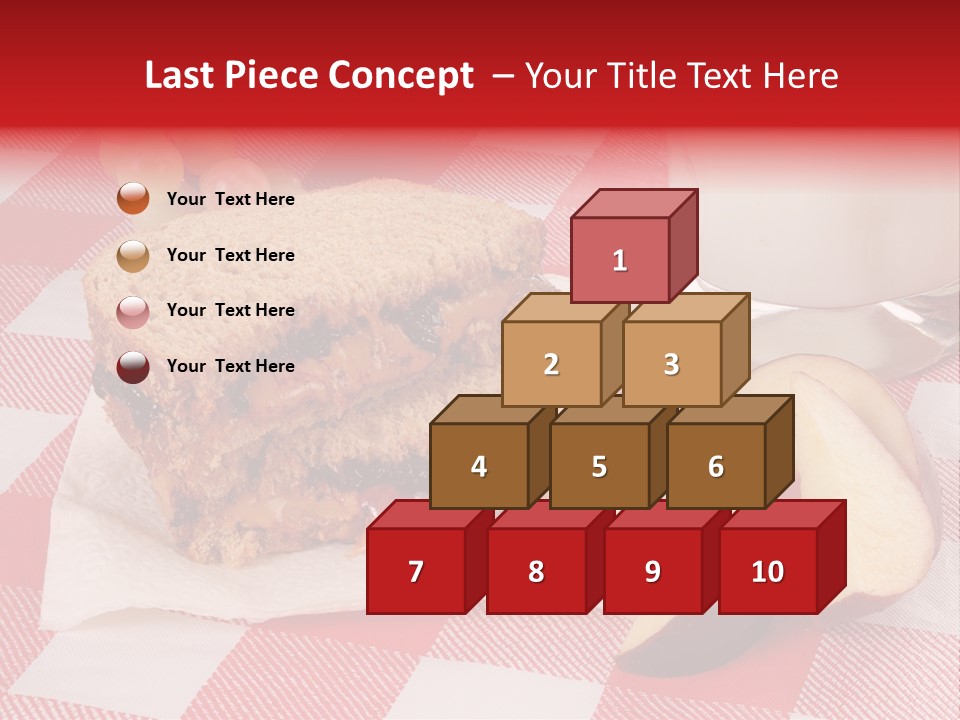 Bread Grapes Sliced PowerPoint Template