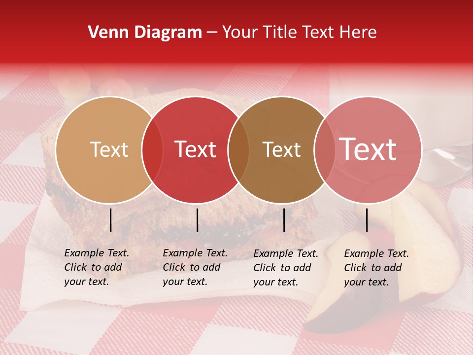 Bread Grapes Sliced PowerPoint Template