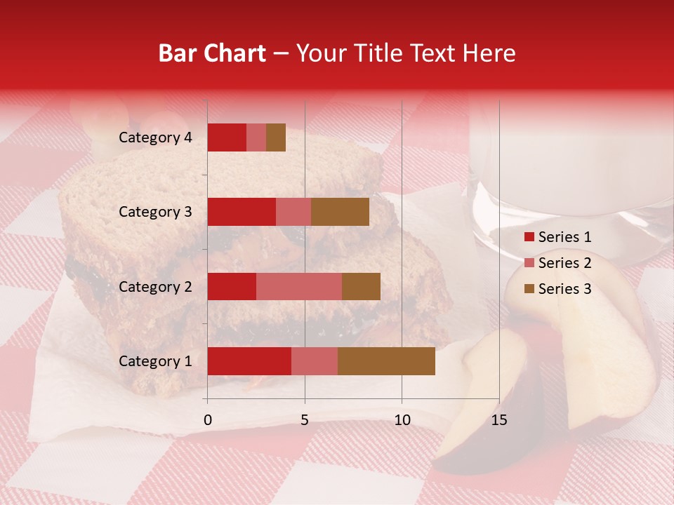Bread Grapes Sliced PowerPoint Template