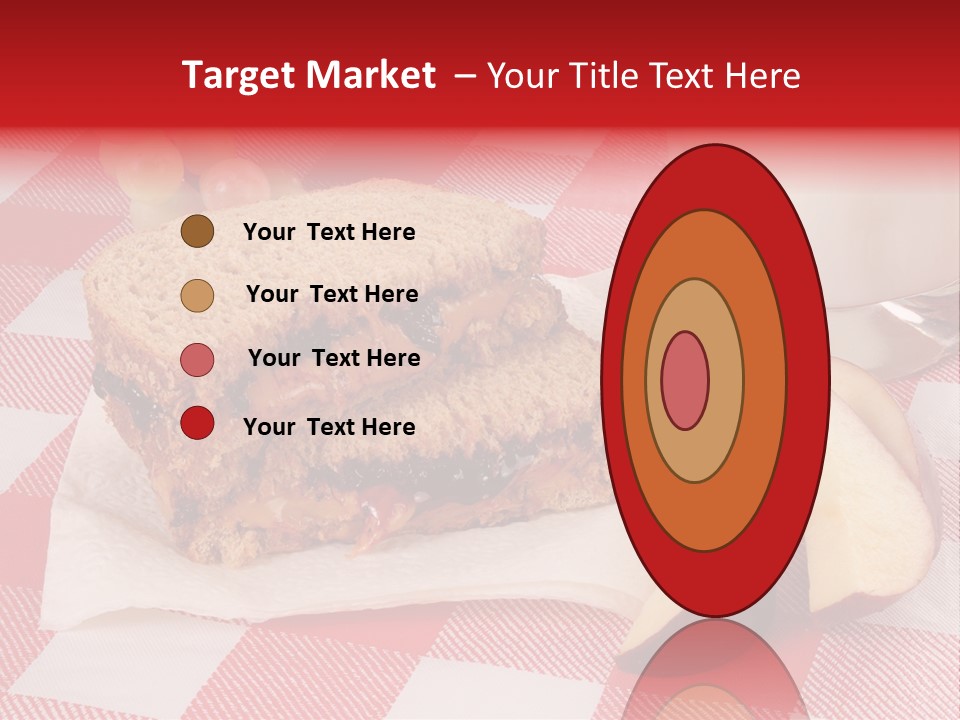 Bread Grapes Sliced PowerPoint Template